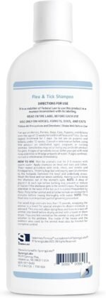 Veterinary Formula Flea and Tick Shampoo for Dogs and Cats, 16 oz - Image 2