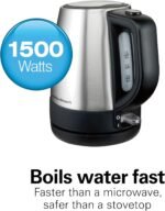 Hamilton Beach 1 Liter Electric Tea Kettle, Water Boiler & Heater - Image 2