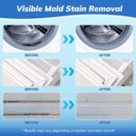 Mold-Stain Remover Gel for Washing Machine & Bathroom – Low Odor Remover Gel for Rubber Gaskets, Shower Grout, Silicone Sealant, Toilet, Kitchen Sink - Image 3