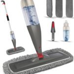 Spray Mop for Hardwood Tile Floor Cleaning with Microfiber Washable Pads