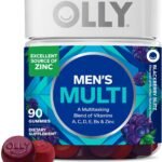 OLLY Men's Multivitamin Gummy, Supports Overall Wellness,* - 90 Count