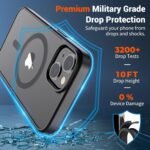 SUPFINE Magnetic for iPhone 13 Case/iPhone 14 Case Black - Image 3