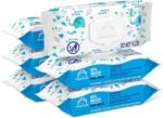 Amazon Brand - Mama Bear 99% Water Baby Wipes, Hypoallergenic, Fragrance Free,72 Count (Pack of 6)