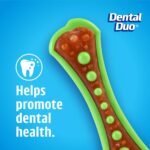 Hartz Chew 'n Clean Dental Duo Dog Treat & Chew Toy, Color Varies, Large, 3 Pack - Image 2