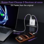 USB C Super Fast Charger Block, 100W USBC Charging Block Wall Plug Adapter - Image 3