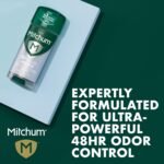 Mitchum Men’s Antiperspirant Deodorant Gel, Unscented, 2 pack - Image 2