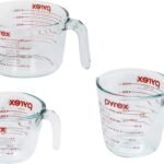 Pyrex Essentials (3-Pack) Glass Measuring Cups Set (1, 2 & 4 Cup)