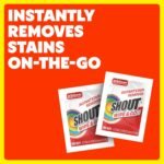 Shout Wipe & Go Instant Stain Remover Wipes, No Wash Required, Safe on Colorfast Washables, Travel & Baby Diaper Bag Essentials, Removes Grass, Coffee, Makeup & More, 4 Wipes (Pack of 1) - Image 3