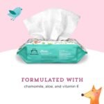 Amazon Brand - Mama Bear Gentle Formulated without Fragrance Baby Wipes, Hypoallergenic, Sensitive Skin, Unscented, 800 Count (8 Packs of 100) - Image 2