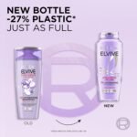 L'Oreal Paris Elvive Hyaluron Plump Shampoo, 12.6 Fl Oz - Image 4