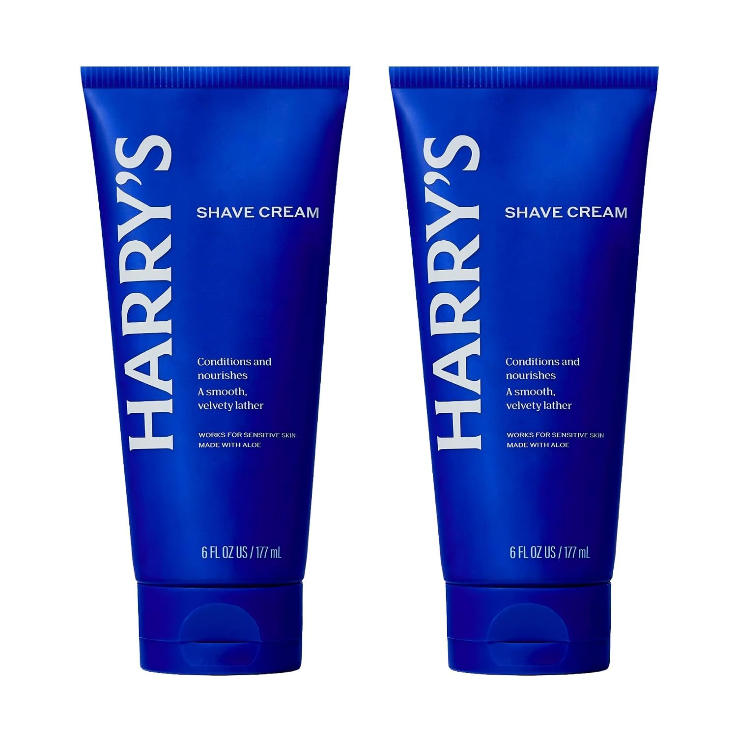 71zb1INLOML._SL1500_ Harry's Shaving Cream for Men with Aloe and Eucalyptus - 6 oz (2 Pack) - Image 1