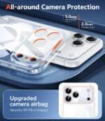FNTCASE for iPhone 18 Pro Max/17 Pro Max Case Fit for Magsafe - Image 4