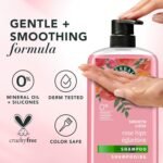 Herbal Essences Shampoo & Conditioner Set, Rose Hips - Smooth Collection, Paraben-Free, Color-Safe, Shiny Hair with Jojoba & Vitamin E, 29.2 Fl Oz Each, 2-Pack - Image 5