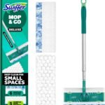 Swiffer Mop & Go Deluxe 2-in-1 Multi-Surface Kit for Floor Cleaning
