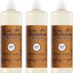 MRS. MEYER'S CLEAN DAY Liquid Dish Soap, Acorn Spice, 16 fl oz, 3 Pack