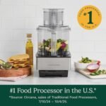 Cuisinart Food Processor, 14-Cup Vegetable Food Chopper for Mincing, Dicing, Shredding, Puree & Kneading Dough, 720-Watt Motor, Stainless Steel, DFP-14BCNY - Image 5