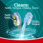 Colgate 360 Advanced Floss Tip Soft Toothbrush, 2 Pack - Image 5