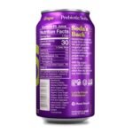 Poppi Sparkling Prebiotic Soda Beverage with Apple Cider Vinegar, Seltzer Water and Fruit Juice, Grape Flavor, 12 Fl Oz, 1 Count, Packaging May Vary - Image 2