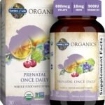 Garden of Life Organics Prenatal Once Daily Multivitamin, 30 Tablets