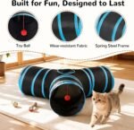 Tempcore Pet Tunnel Tube Cat Toys, Cat Tunnels for Indoor Cats - Image 5