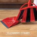 O-Cedar One Sweep Broom & Step-On Dustpan Set | Patented Wave Bristles Remove Over 99% of Dirt in One Pass | Lightweight & Quiet for Pet-Friendly Cleaning - Image 5