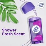 Lady Speed Stick Antiperspirant Deodorant, Shower Fresh, 2.3 oz (4 Pack) - Image 3