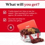 David's Cookies Fresh-Baked Assorted Mini Cookie Gift Basket, 28 x 0.5oz - Image 2