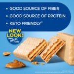 Atkins Peanut Butter Protein Wafer Crisps, 4g Net Carb, 2g Sugar, 5 Count - Image 5
