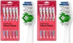 Amazon Basics Clean Plus Toothbrushes, Soft, Full, 10 Count, 1 Pack, Packaging May Vary - Image 6