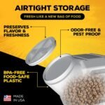 Vittles Vault Airtight Pet Food Storage Container + Scoop, Up to 30lbs - Image 5