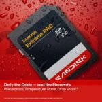 SanDisk 128GB Extreme PRO SD UHS-I Card, Up to 250MB/s Read and 120MB/s Write, 4K UHD, Full HD, U3, V30, SDSDXXJ-128G-GSCIN - Image 5