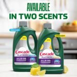 Cascade Platinum Dishwasher Liquid Gel, Dish Soap for Dishwasher With the Grease Fighting Power of Dawn, Fresh Scent, 75oz (Pack of 1) - Image 2