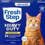 Fresh Step Advanced Heavy Duty Multi Cat Clumping Cat Litter, 17.5 lb.
