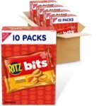 RITZ Bits Cheese Sandwich Crackers, 40 Snack Packs