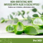 Pet MD Dog Ear Cleaning Wipes – Otic Cleanser for Dogs - 100 ct - Image 4