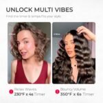 Curling Iron Hair Crimper Waver, TYMO ROVY Beach Waves Hair Curler - Image 4