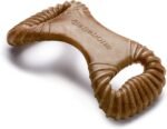 Benebone Dental Dog Chew Toy for Aggressive Chewers, Real Bacon, Medium