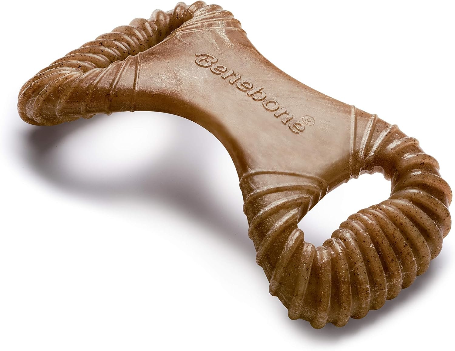 81F1vQrJVL._AC_SL1500_ Benebone Dental Dog Chew Toy for Aggressive Chewers, Real Bacon, Medium - Image 1