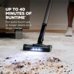 Shark Pet Cordless Stick Vacuum, 40-Min Runtime, Lightweight, Grey, IX141 - Image 3