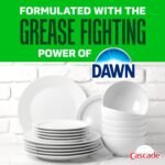 Cascade Platinum Dishwasher Liquid Gel, Dish Soap for Dishwasher With the Grease Fighting Power of Dawn, Fresh Scent, 75oz (Pack of 1) - Image 5