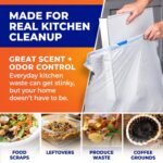 Hefty Ultra Strong 13 Gal Kitchen Trash Bags, White, Lavender Vanilla, 80ct - Image 5