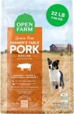 Open Farm Grain Free Dry Dog Food, Pork Kibble, 22lb Bag