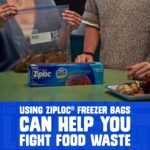 Ziploc Gallon Freezer Bags, Food Storage, Stand-Up Bottom, 66 Count - Image 5