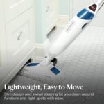 BISSELL Steam Mop 1940A PowerFresh Floor Steam Cleaner for Hard Wood & Tile with Natural Sanitization, Easy Scrubber, Variable Steam, 12” Cleaning Path - Image 5