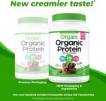 Orgain Organic Vegan 21g Protein Powder, Creamy Chocolate Fudge, 2.03 lb - Image 3