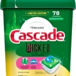 Cascade "Wicked: For Good" Limited Edition Complete Dishwasher Pods, Dishwasher Detergent, Dish Detergent Soap, Emerald City, 78 ct