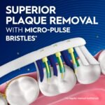 Oral-B Toothbrush, Vibrating Plaque Remover Pulsar, Vibrating Battery Toothbrush, Soft, 4 Count - Image 3