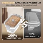 20-23 Lbs Dog Food Storage Container,Collapsible Dog Food Container - Image 4