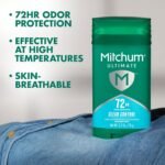 Mitchum 72H Odor Protection Antiperspirant Deodorant, Clean Control, 2 pack - Image 2