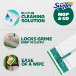 Swiffer Sweep + Mop, Wet Pads Refill, Floor Cleaner for Dirt, Dust, Hair, Cleaning Cloths for Mopping Home, Bathroom, Kitchen, All Purpose Multi-Surface Floor Wipes, Fresh, 24ct - Image 2
